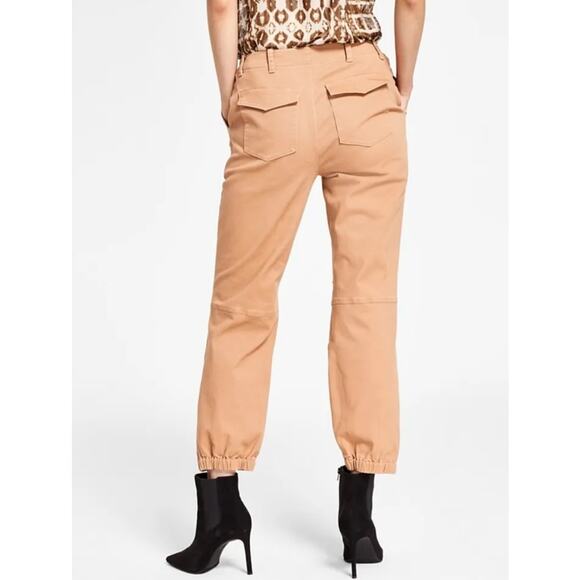 INC International Concepts Cropped Cargo Pants in Baked Clay - 0 - Picture 4 of 9